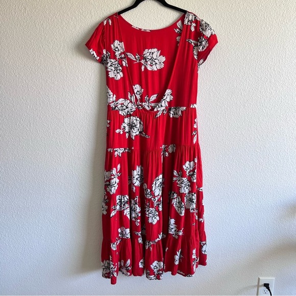 Free People Rita Tiered Midi Dress - Picture 4 of 15